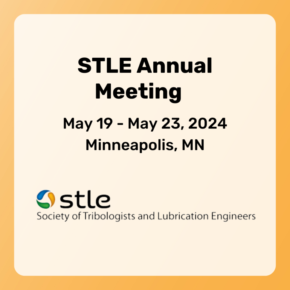 STLE Annual Meeting & Exhibition 2024