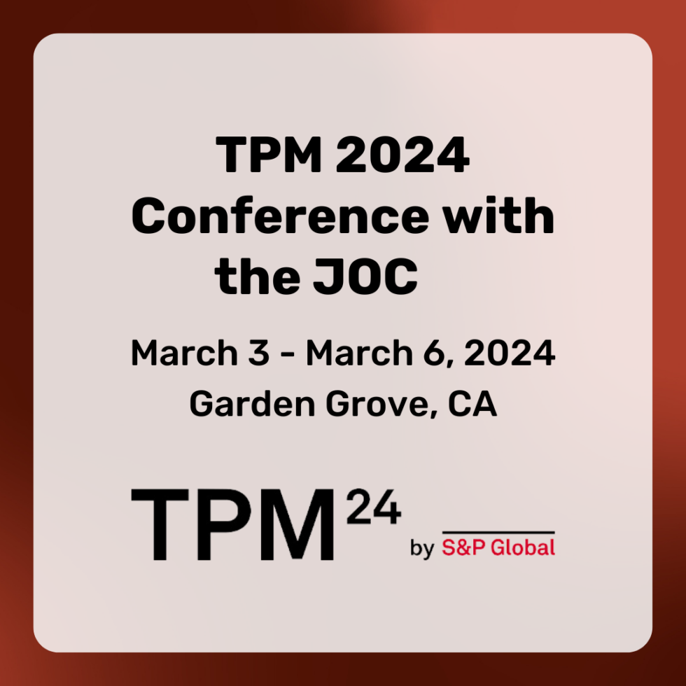 TPM 2024 – Trans-Pacific Maritime Conference with the JOC